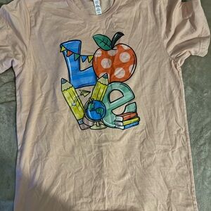Bella Canvas Peach Graphic Tee